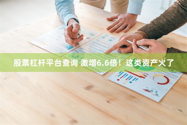 股票杠杆平台查询 激增6.6倍！这类资产火了