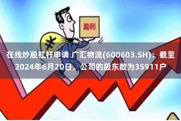 在线炒股杠杆申请 广汇物流(600603.SH)：截至2024年6月20日，公司的股东数为35911户