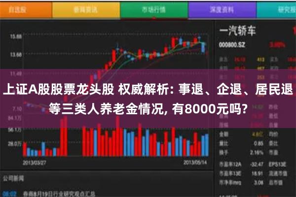 上证A股股票龙头股 权威解析: 事退、企退、居民退等三类人养老金情况, 有8000元吗?