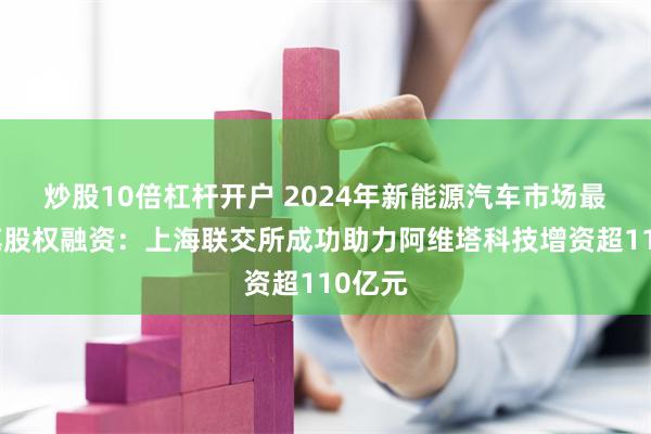 炒股10倍杠杆开户 2024年新能源汽车市场最大一笔股权融资