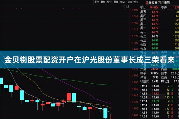 金贝街股票配资开户在沪光股份董事长成三荣看来
