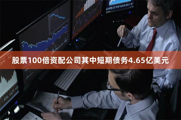 股票100倍资配公司其中短期债务4.65亿美元